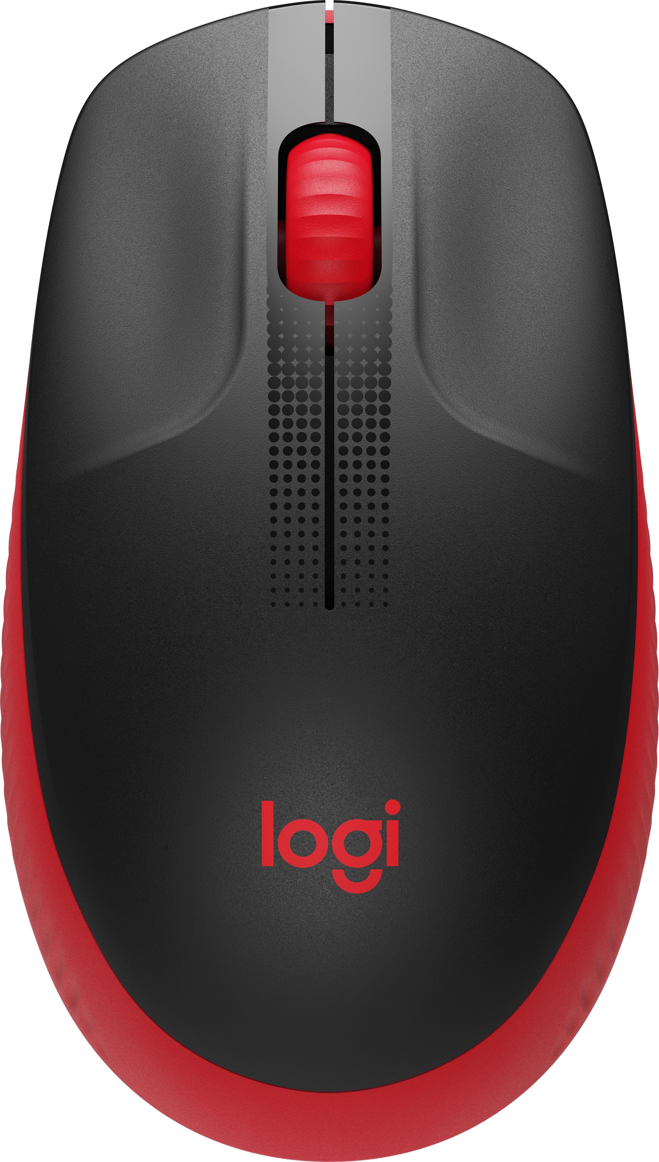 LOGITECH M190 Full-size wireless mouse - RED